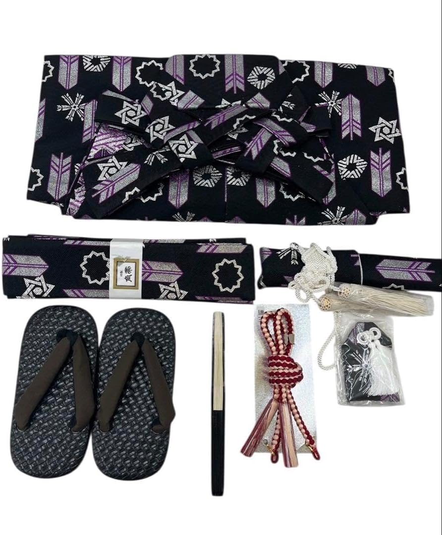 302)七五三 男児 袴(50㎝)7点セット〈日本製〉 302)七五三 男児 袴（50