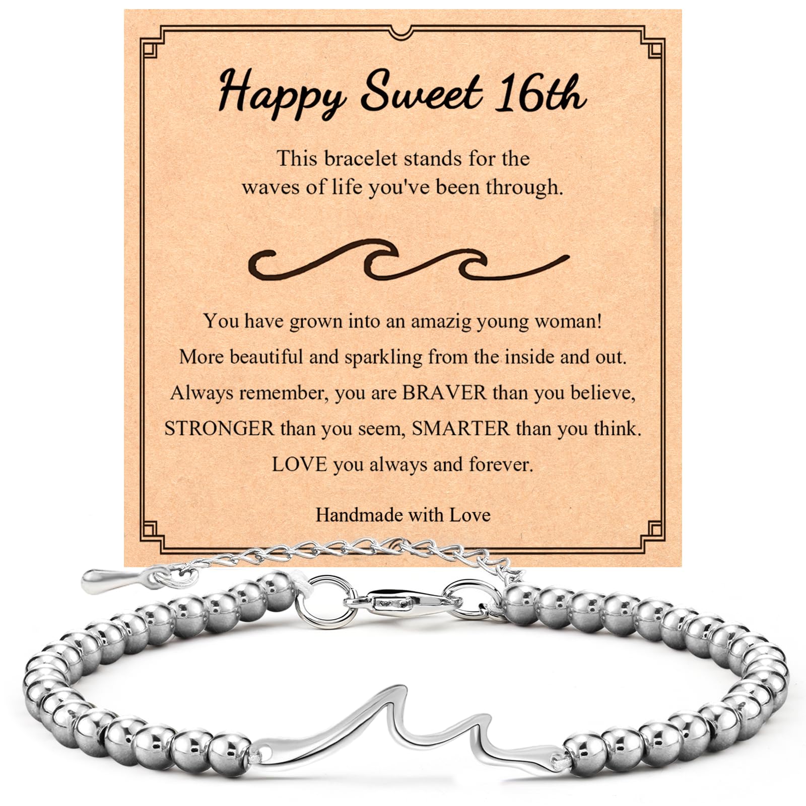 Inspirational 16 18 21 30 40 50 60 70 Year Old Birthday Gifts for Women Girls Sister Daughter Mom Grandma