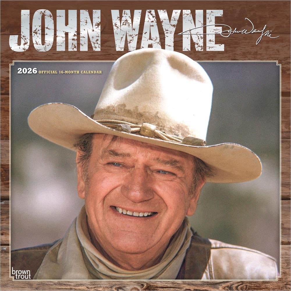 John Wayne Calendar 2026