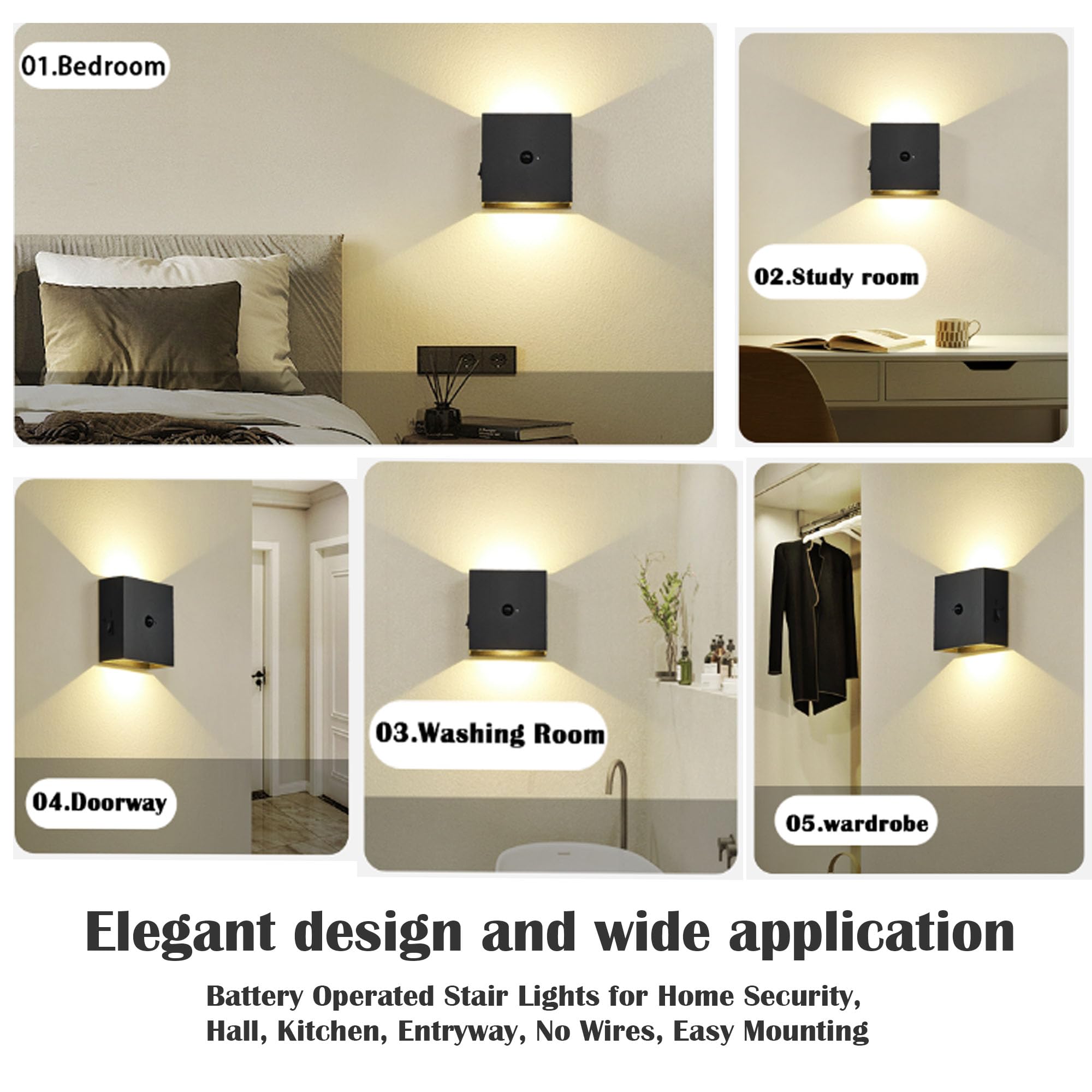 EZVALO 11.82 in. 2 Pack Battery Operated Wireless USB Charging White Integrated LED Linkable Under Cabinet Light, Closet Light BD LYB 30 SI 2   The Home Depot