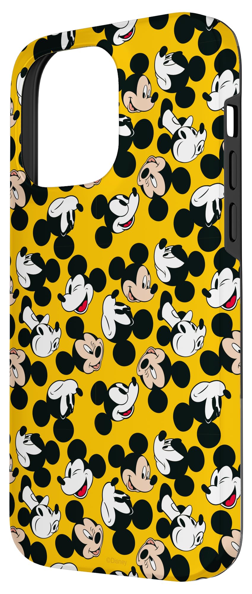 Custodia per iPhone 14 Pro Max Disney Topolino Giallo