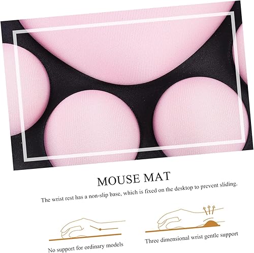 Miniatura 9 de Alfombrilla de mouse para laptop, reposamuñecas, accesorios de escritorio para niños, soporte de muñeca para niños, soporte de reposo de manos,