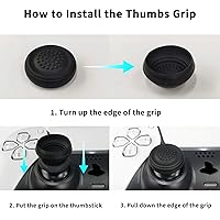 Vista 5 de eXtremeRate PlayVital Guardian Edition Aqua Green Ergonomic Soft Anti-Slip Controller Silicone Case Cover for ps5, Rubber Protector Skins with White