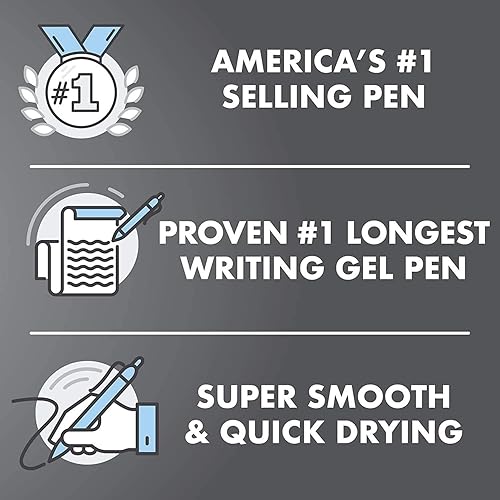 Miniatura 23 de Pilot G2 Bolígrafo de tinta gel, recargable y retráctil, punta fina, tinta negra, de alta calidad, paquete de 14 unidades (15394)