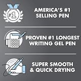 PILOT, G2 Premium Gel Roller Pens, Fine Point 0.7 mm, Black, Pack of 5 – view 3