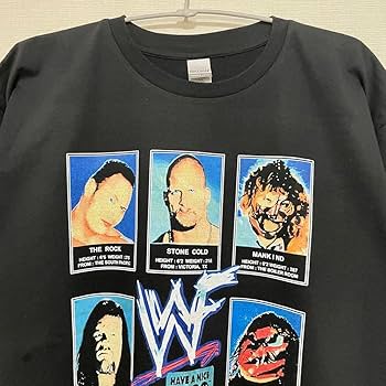 Amazon.co.jp: WWF スーパースター Tシャツ プロレス 2XLサイズ