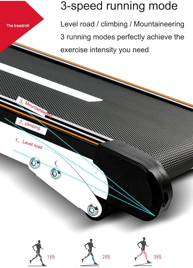 Caminadora Mecánica Plegable Compacta para el Hogar con Absorción de Impacto miniatura 4