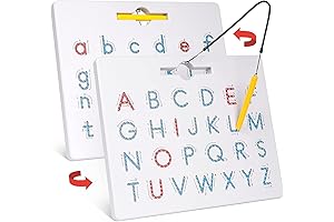 Alphabet Learning Magnet Board: Kids' ABC Letters Writing Board