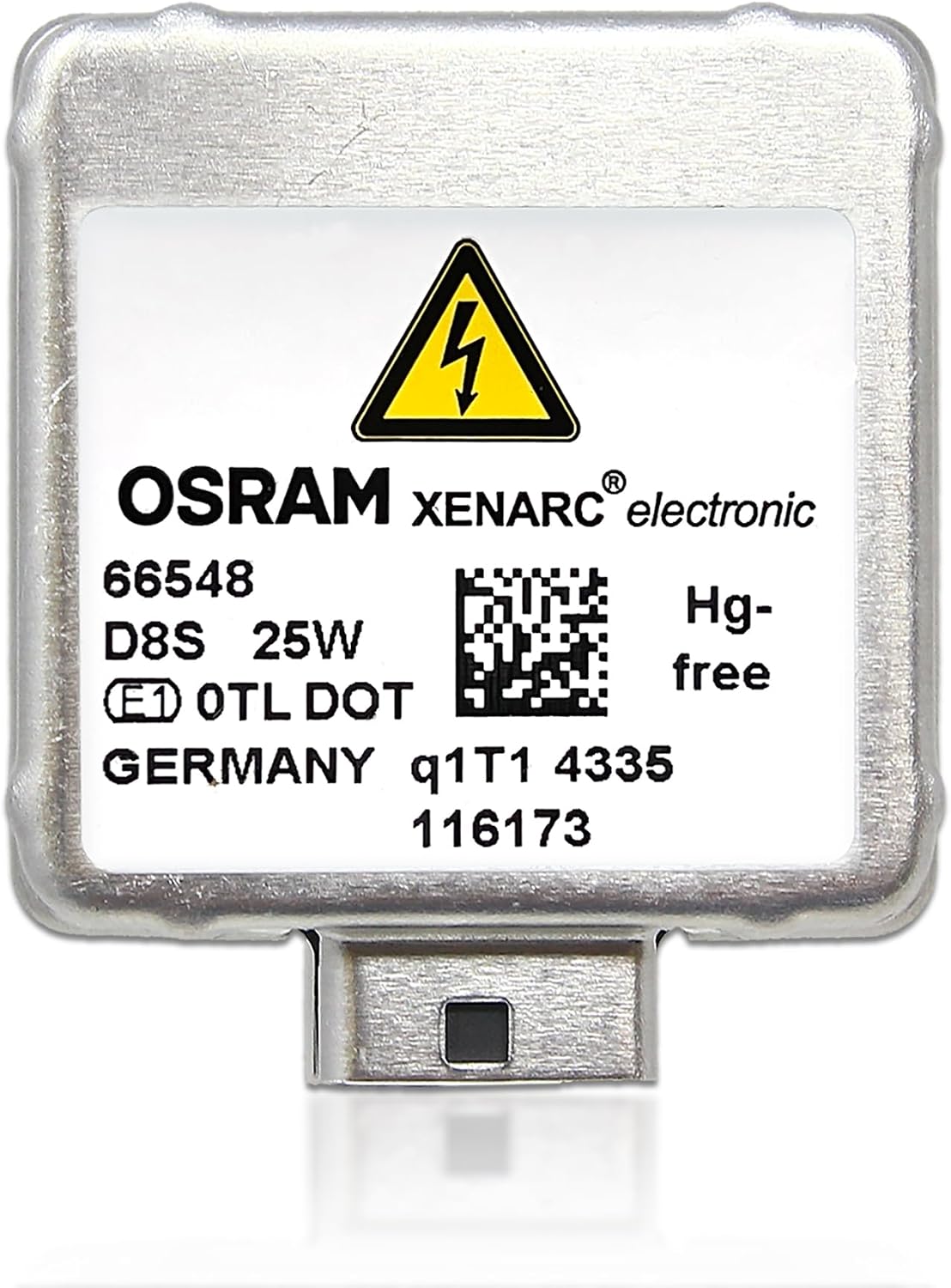 OEM D8S Original Xenarc Xenon HID Headlight Bulb 66548 42V 25W PK32d-1 4500K | Pack of 1
