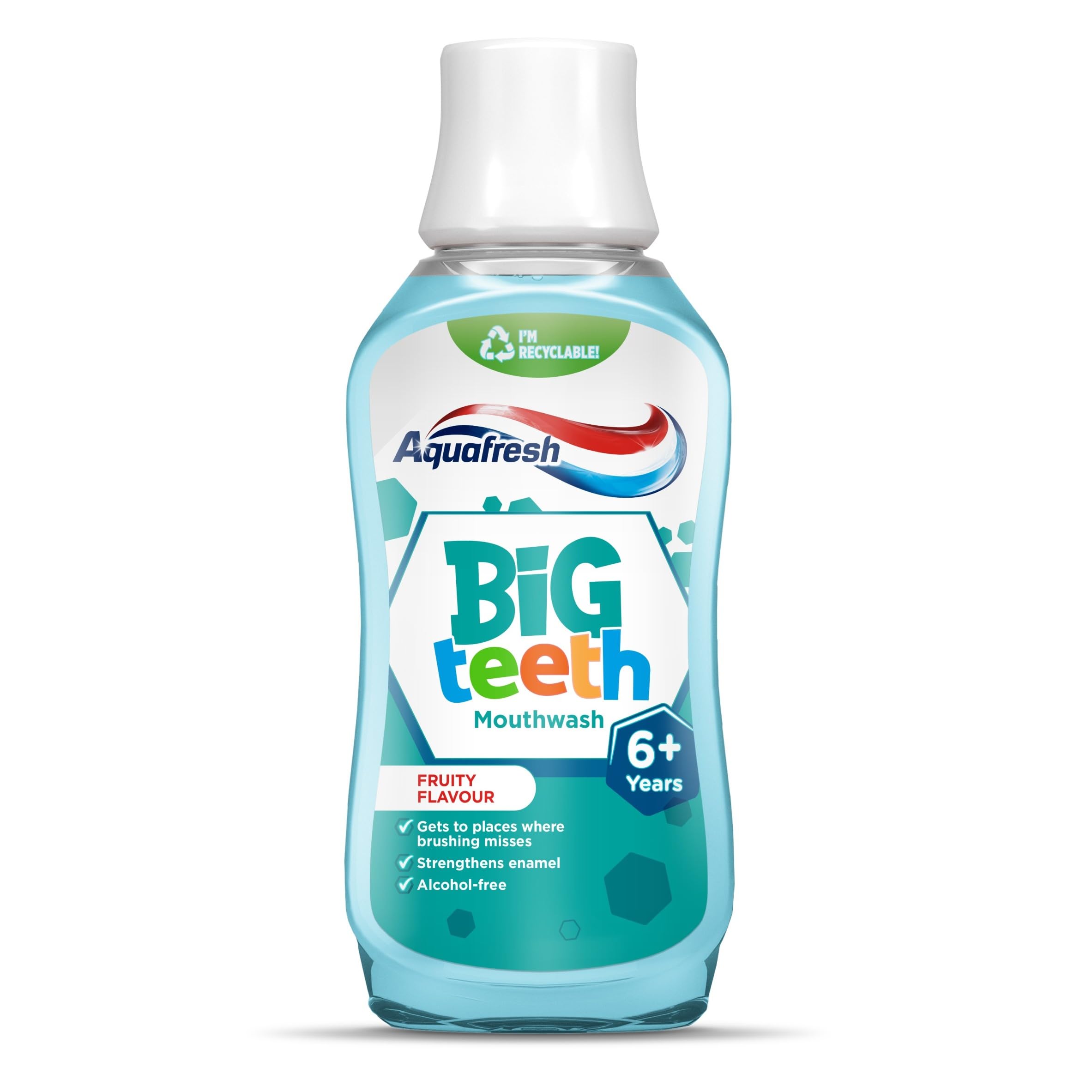 Aquafresh Big Teeth Mouthwash For Kids Fruity Flavour 300 ml