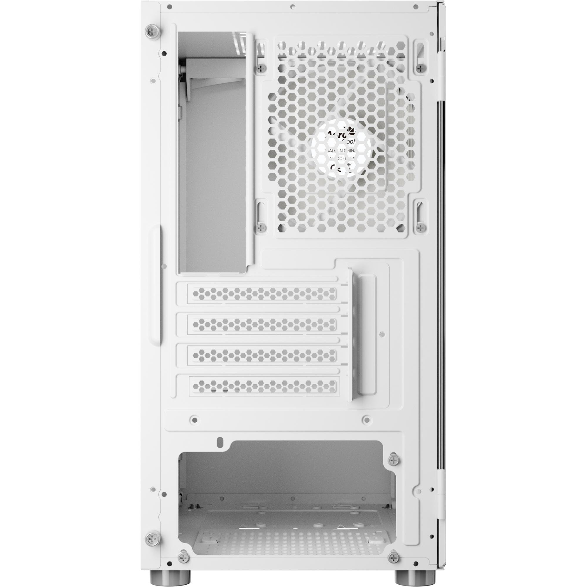 Mini Aerocool CS-111-G-WT-v1 (wei?, szkło hartowane) (ACCS-PC19013.21)