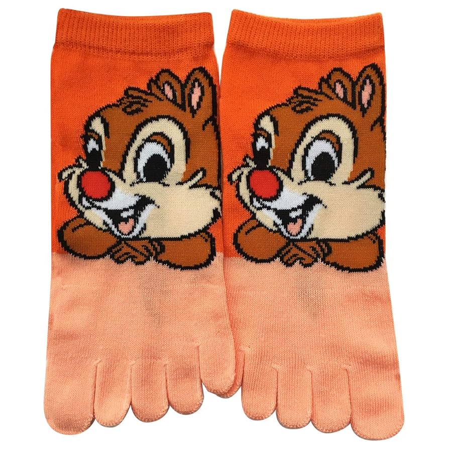 ディズニー5点　ゆぅ Amazon.co.jp: ディズニー 5本指ソックス デール 23㎝~25