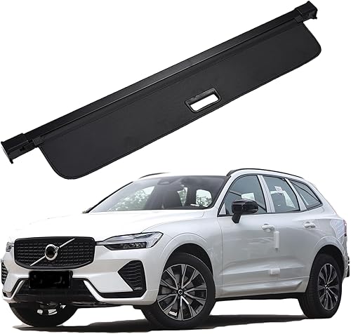 AuMoHall Retractable Car Trunk Cargo Cover for XC60 2018-2023, Rear Trunk Luggag