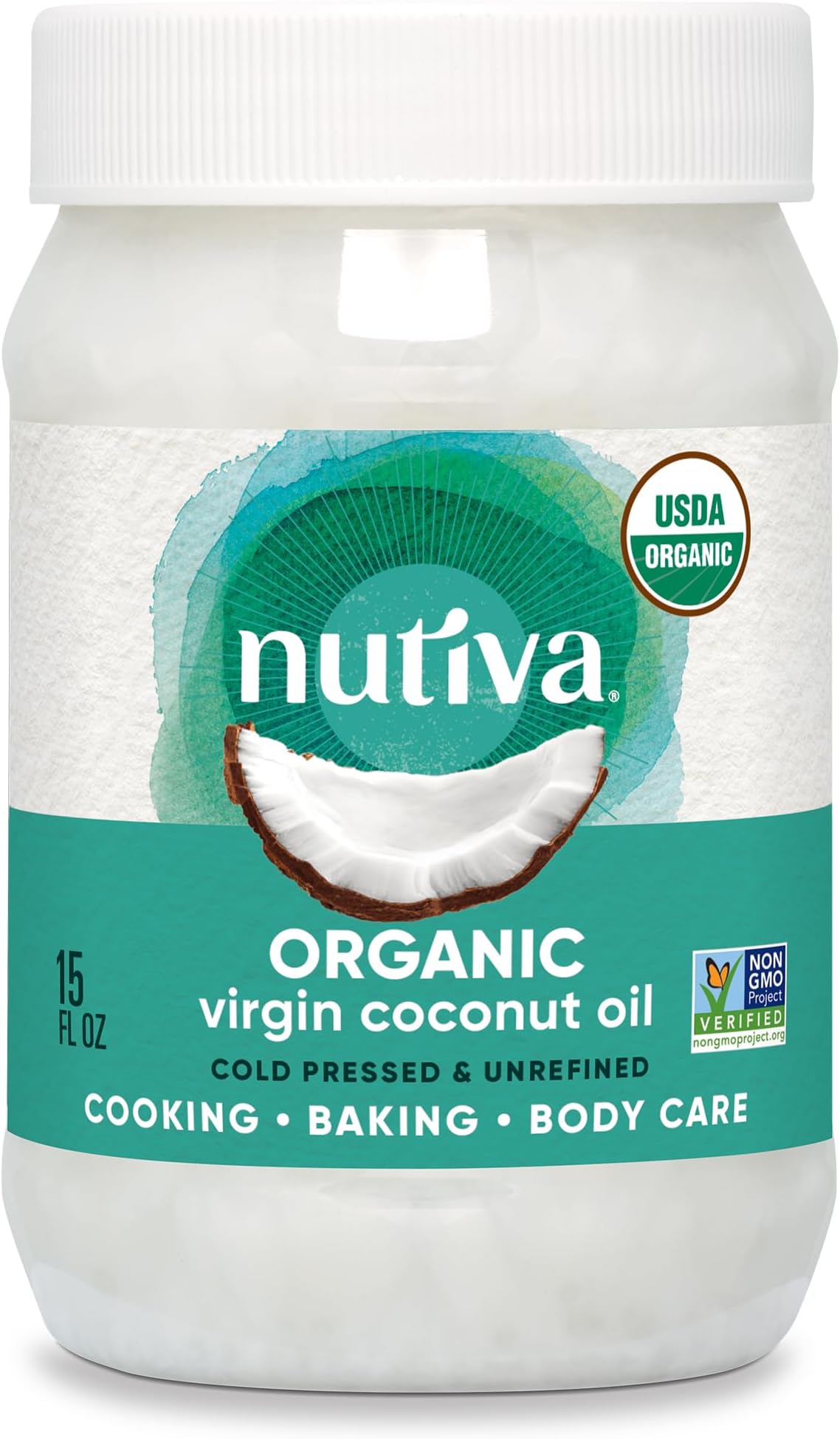 Nutiva Coconut Oil, 444 ml