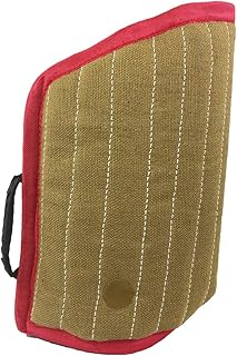 Puppy Bite Sleeve Dog Training Arm Protection Jute Tug Toys,Red