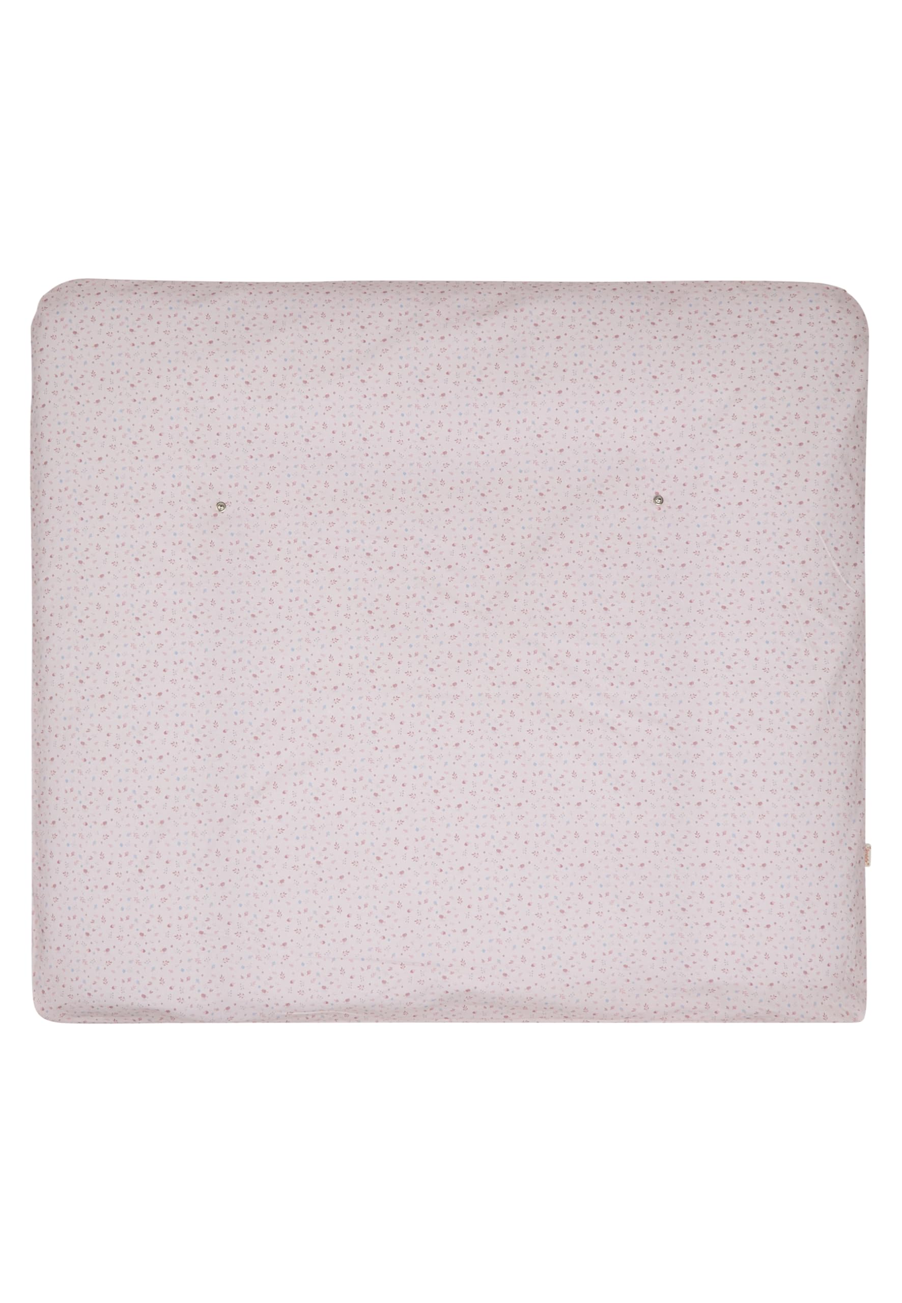 Sterntaler Wickelauflagenbezug Hase Hanni 80x90cm - saugfähige Baumwolle mit abtrennbarem, wasserundurchlässigem Frottee-Mittelteil - niedliche Applikation - Baby Zubehör für Wickeltisch, perlrosa