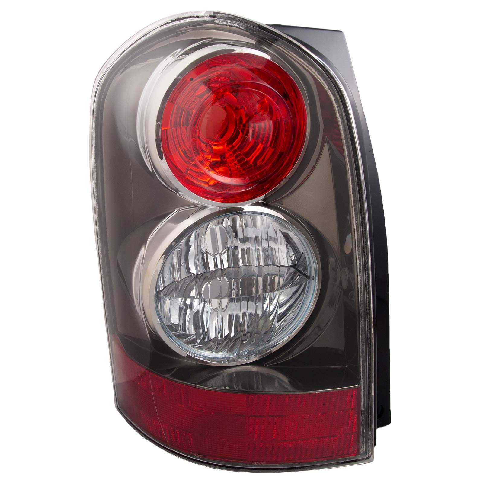 HEADLIGHTSDEPOT Tail Light Compatible with Mazda MPV 2004-2006 with Rocker Moldings Left Driver Side Tail Light