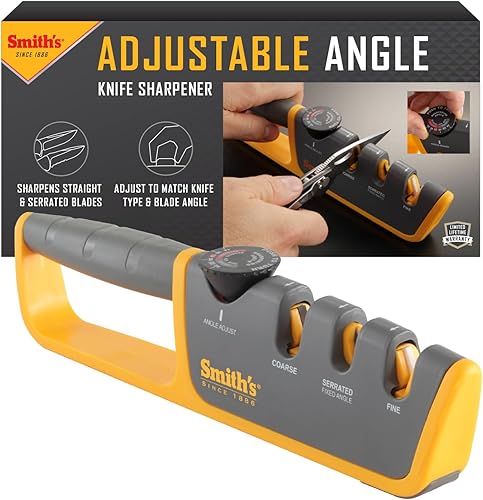 Smith s 50264afilador de cuchillos manual ajustable Smith s 50264afilador de cuchillos manual ajustable