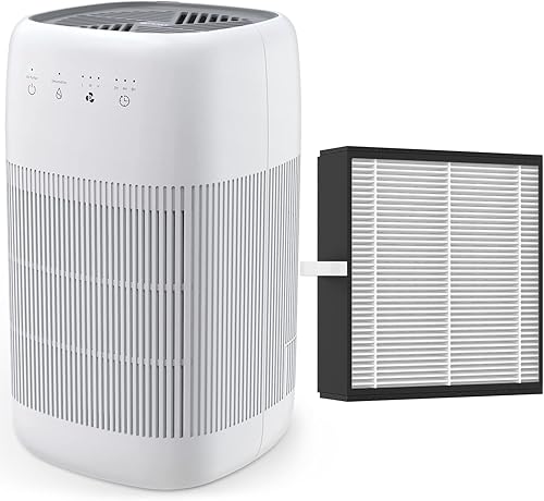 Miniatura 3 de Afloia True H13 Filtro HEPA para purificador de aire Q10 y deshumidificador 2 en 1 reemplazo del filtro Q10 del purificador de aire de Hepa