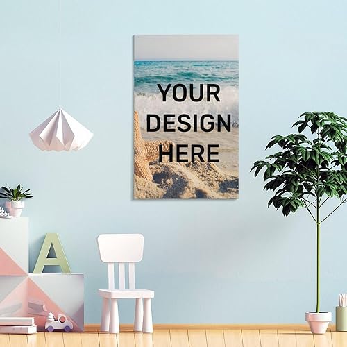 Miniatura 2 de Póster de lienzo enmarcado con cita personalizada, para pared, crea tu propio regalo con texto inspirador, impresiones personalizadas, regalos de