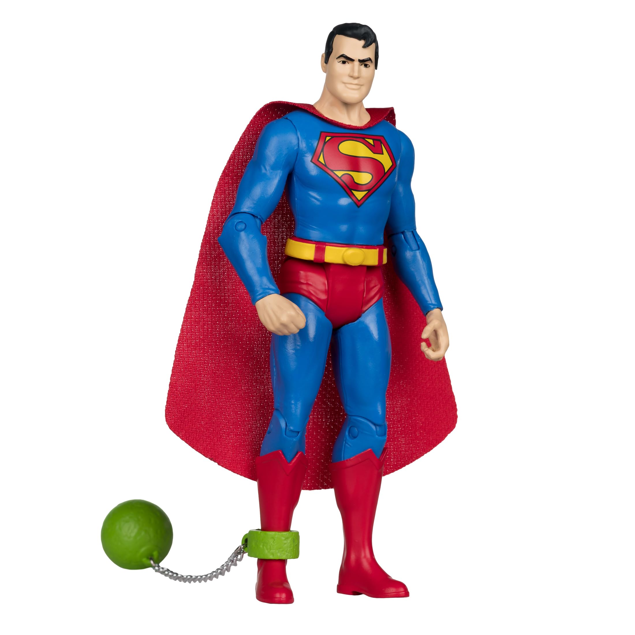 McFarlane DC Retro Superman (Super Friends) 6in Action Figure Toys, Multicolor, 6 inches