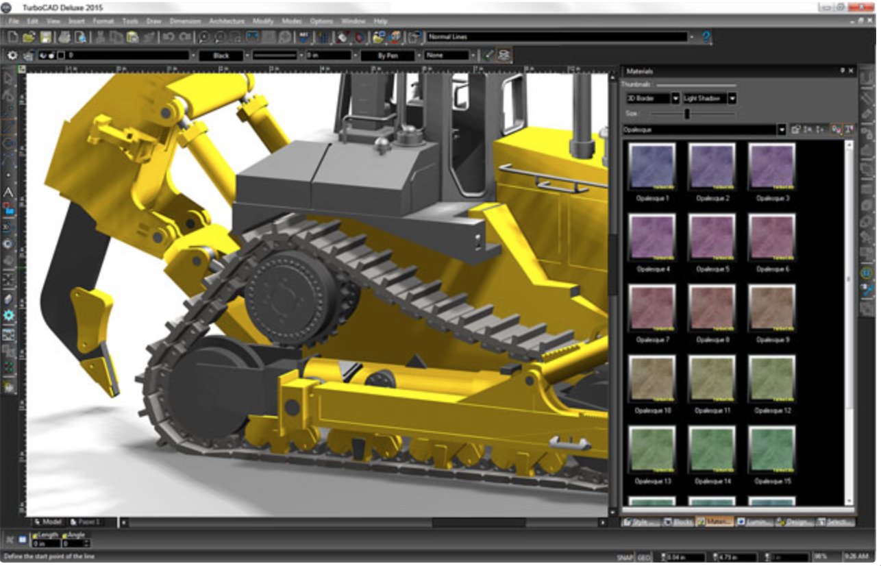 Buy TurboCAD Deluxe 2015 Affordable 2D Drafting 3D Modeling CAD 