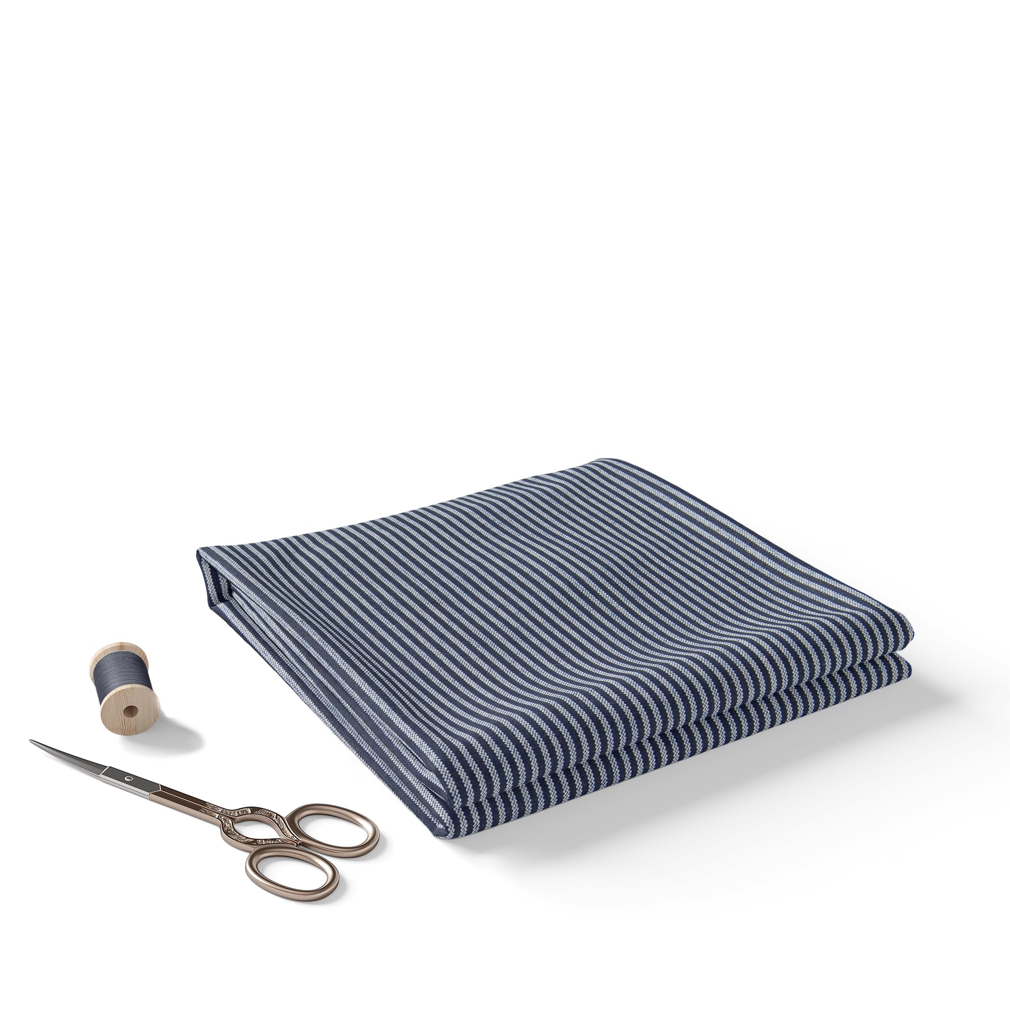 BIGREAMS Men’s Unstitched Striped Shirt Fabric | 58 Inch Wide | Premium Cotton Blend Shirt Material | Soft & Breathable | Formal & Casual Wear-image-37