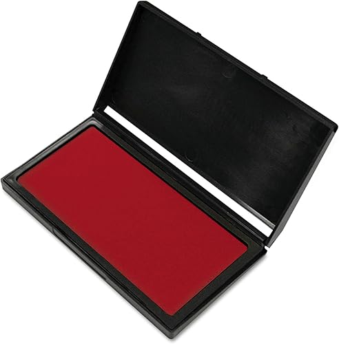 Cosco 030257 - Almohadilla de sello de microgel para 2000 Plus 3 18 x 6 16 rojo