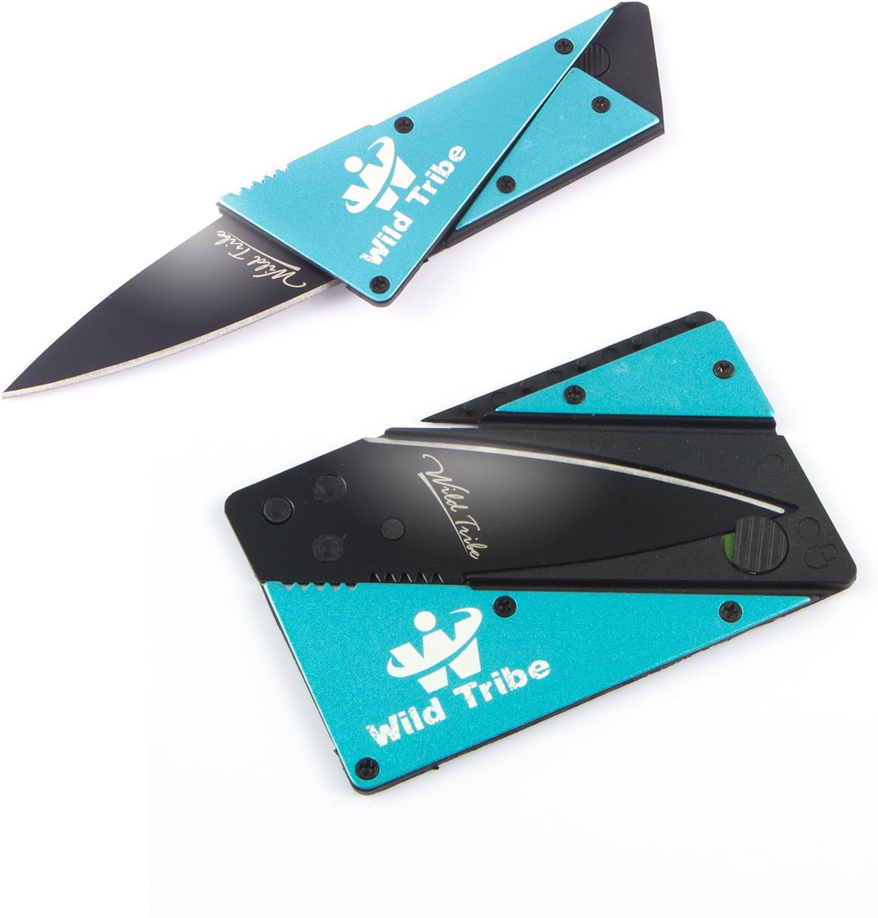 Wild Tribe Card Shaped Knife Folding Knife TWallet Camping Outdoor Pocket Tools Tactical Knife