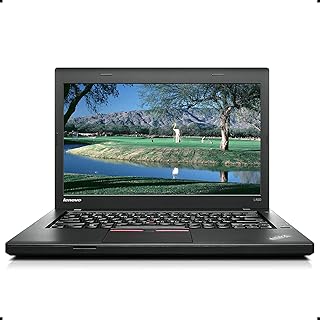 Lenovo ThinkPad L450 14 Inch Business Laptop, Intel Core i5-4300U up to 2.9GHz, 12G DDR3L, 512G SSD, WiFi, VGA, Mini DP, Win 10 Pro 64 Bit Multi-Language Support English/French/Spanish(Renewed)
