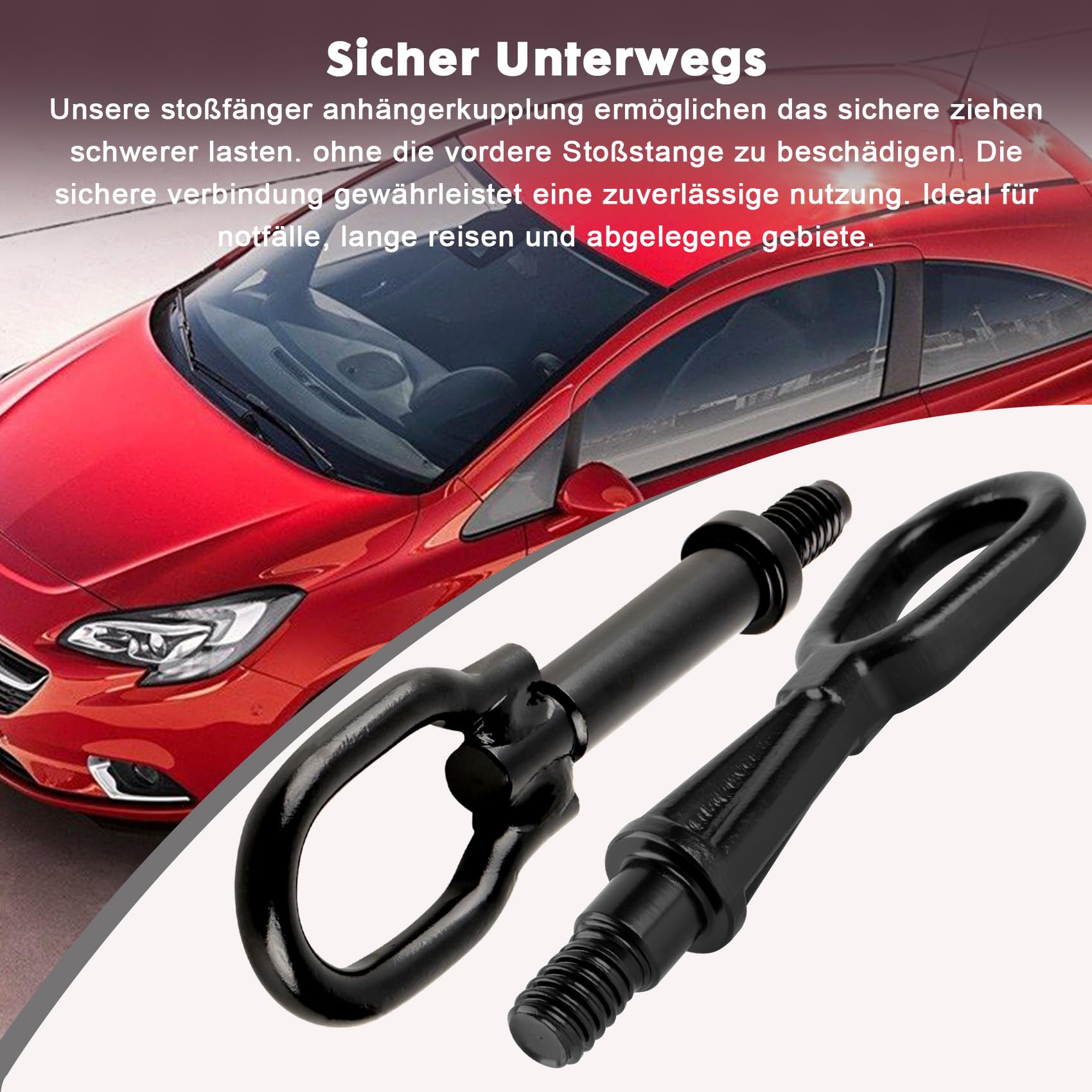 1768868 Crochet de remorquage pour Fiesta MK7 MK6 Focus MK2 MK3 Mondeo MK4 MK5 Grand c-max Ecosport Galaxy WA6