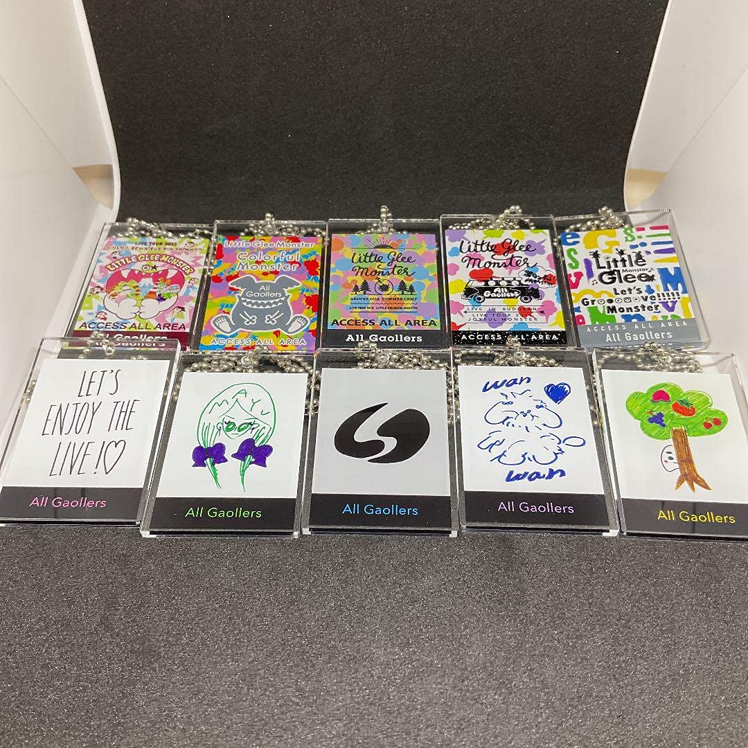 リトグリAmbitious 繋がるアクリルチャーム コンプリートセット Little Glee Monster Live Tour 2025 “Ambitious” Official Goods