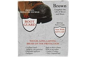 Boot Protector Toe - Brush On Liquid for Tough, Long-Lasting Safety Protection on Boots