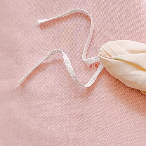 Miniatura 7 de LIWHENHAO Juego de funda de edredón, 100% algodón, estampado de dibujos animados lindo para niños (Zanahoria bebé, tamaño fullQueen (90x90 pulgadas))