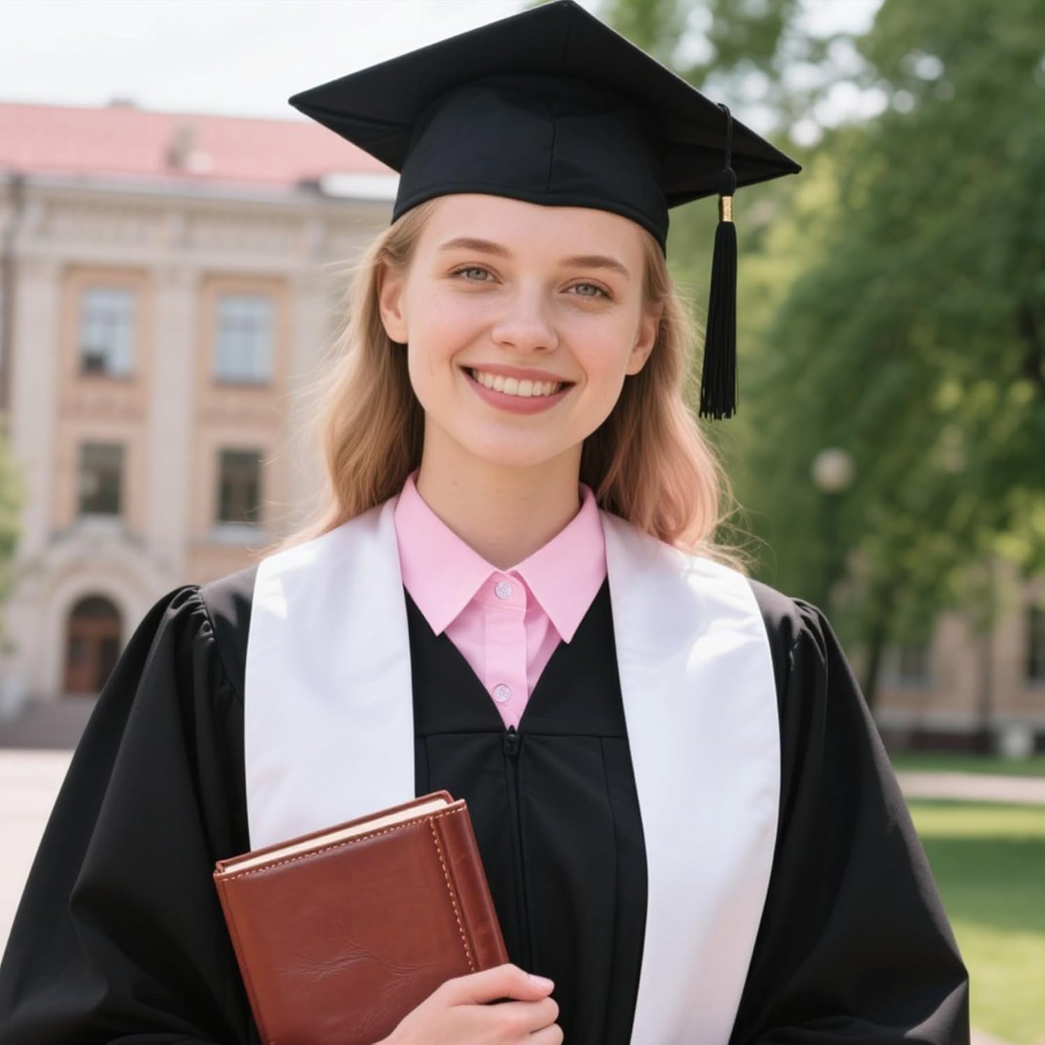 2 Pcs Fake Collar Detachable Dickey Collar Faux False Collar Half Shirts for Women Winter Christmas Graduation Daily - Image 6