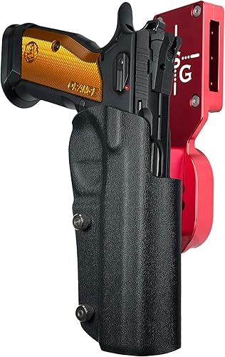 Black Scorpion Gear Pro Heavy Duty Competition Holster se adapta a CZ Tactical Sport Orange