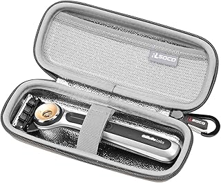 Hard Case Compatible With Gillette Labs Heated Razor/mach 5 razor & Leaf Razor (Small Size for Razor Body)