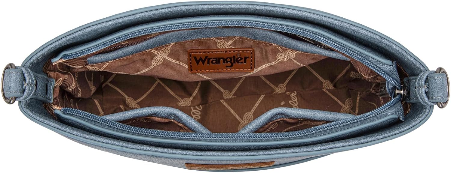 Wrangler Crossbody Bags for Women Lightweight Shoulder Handbags and Purses Travel Shoulder Purse - Image 6