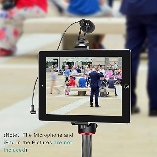 Miniatura 7 de Neewer Soporte adaptador de trípode para tableta iPad 6.3-9.3 in Abrazadera ajustable para Mini 234 AirAir2 iPad Pro Microsoft Surface Samsung Tab