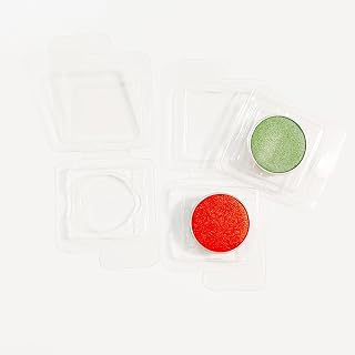 50PCS 26MM PVC Clamshell Plastic Blister For Single Press Eyeshadow Case Makeup Product Pans