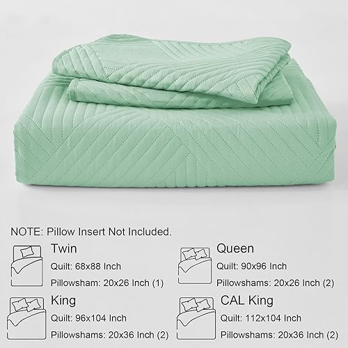 Miniatura 5 de Whale Flotilla Juego de edredón tamaño individual, colcha suave y ligera con patrón en relieve, juegos de ropa de cama con funda de almohada, funda