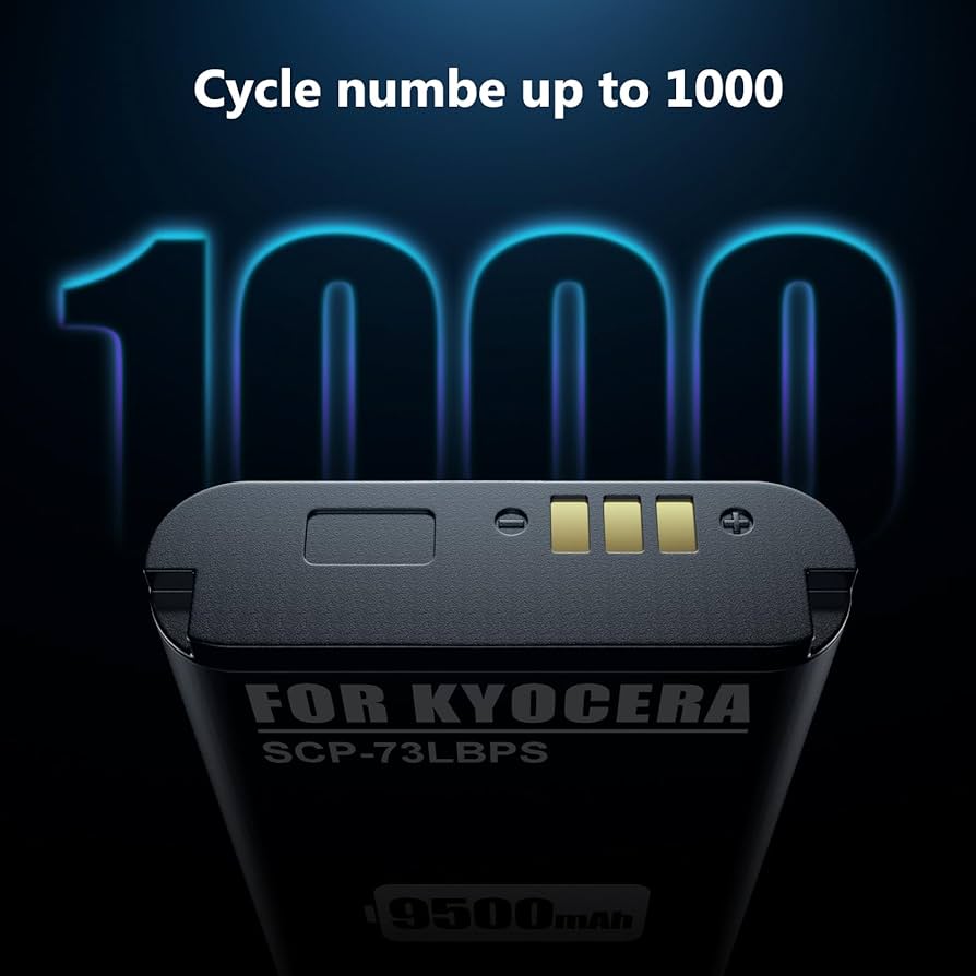 Amazon.com: SCP-73LBPS Battery,High Capacity Battery for Kyocera