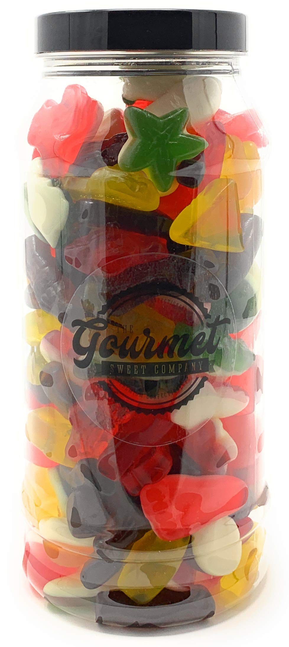 Smiley Faces Retro Sweet Shop Jar by The Gourmet Sweet Company — view 122