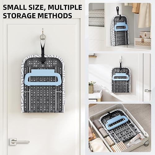 Miniatura 6 de Tabla de planchar pequeña, mini tabla de planchar plegable, tabla de planchar pequeña con cuerda para colgar, tablas de planchar portátiles