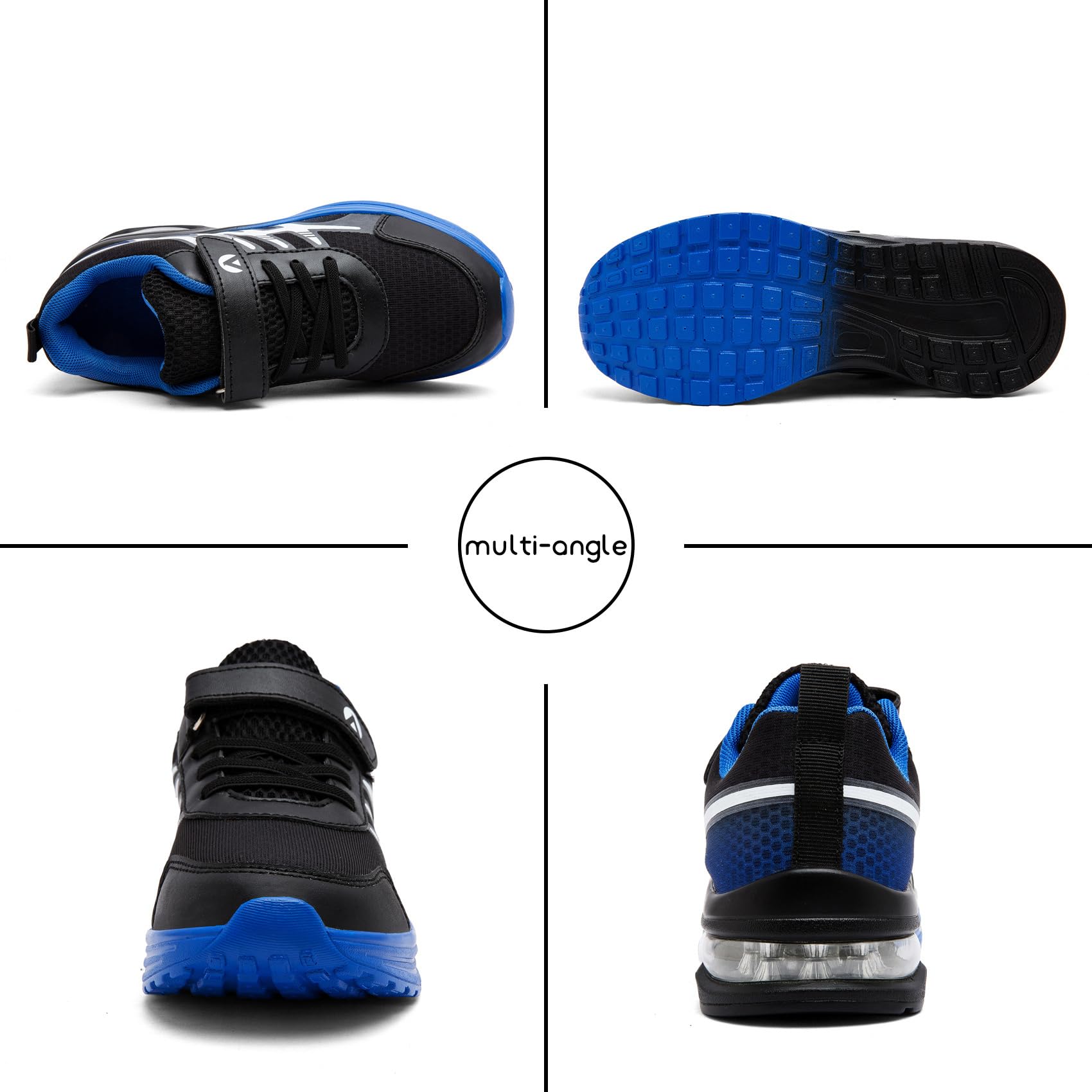 Baskets Mixte Enfant Garçon Fille Chaussures de Course Léger Respirant Chaussures de Tennis Chaussures de Sport