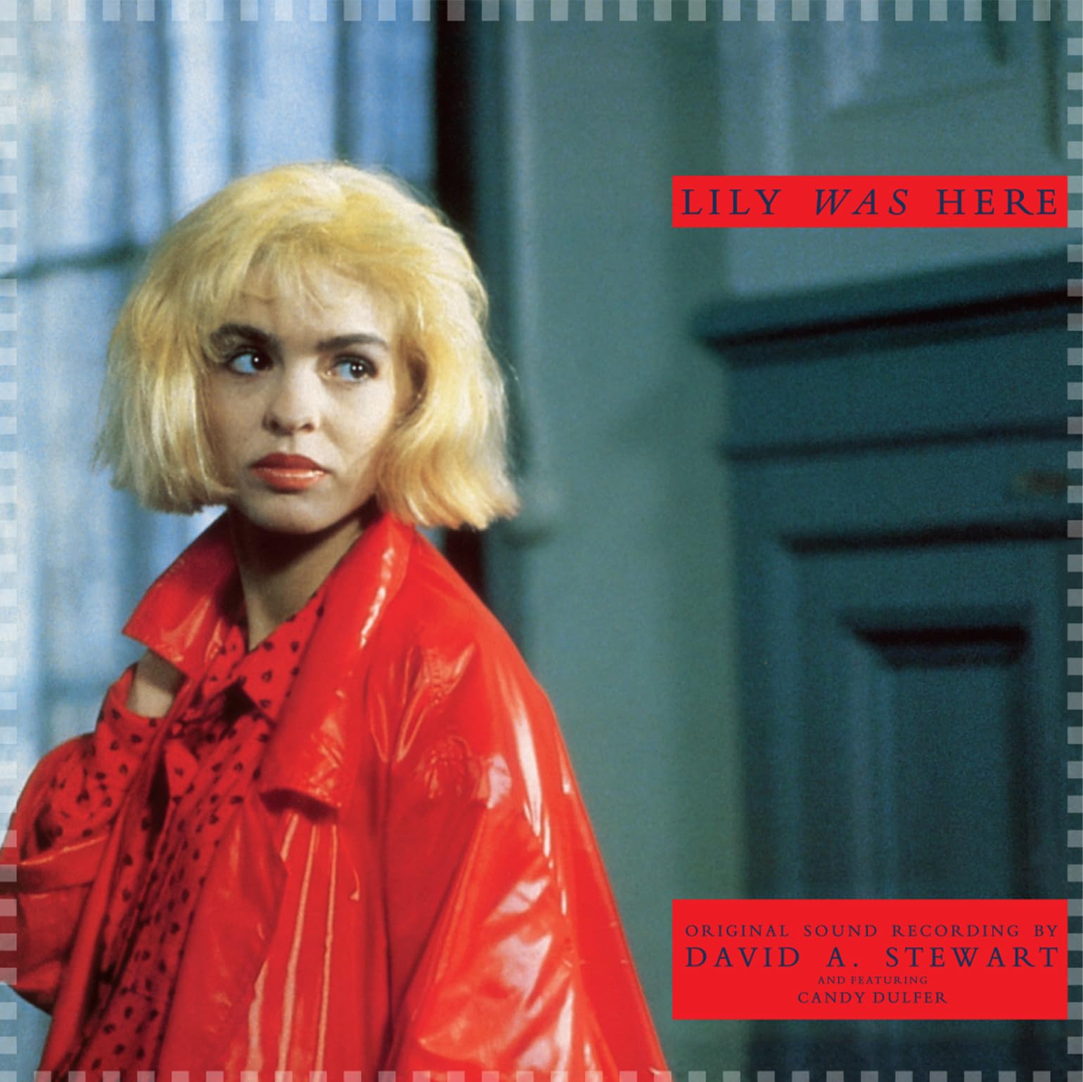 David A. Stewart Featuring Candy Dulfer Lily Was Here (Original Soundtrack) LP