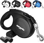 Emperor Pets 8m Retractable Dog Leash for Large Dogs - Up to 50KG, Dog Leashes for Medium Dogs, Large Dog Leash Heavy Duty Dog Leash Retractable 26 ft, Dog Leashes for Large Breed Dogs -Aura BW26