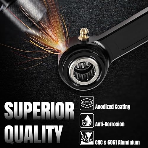 Miniatura 14 de Billet - Eslabón de bajada de suspensión trasera, kit de eslabones de suspensión trasera de aluminio para motocicleta todoterreno para Honda XR650L