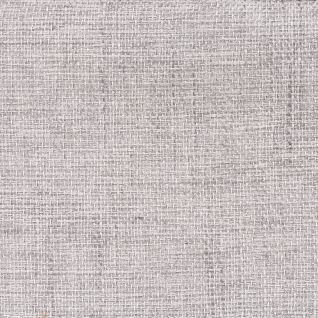 vidaXL Bancos con almacenaje con cojín 2 uds Enea Gris 69 cm