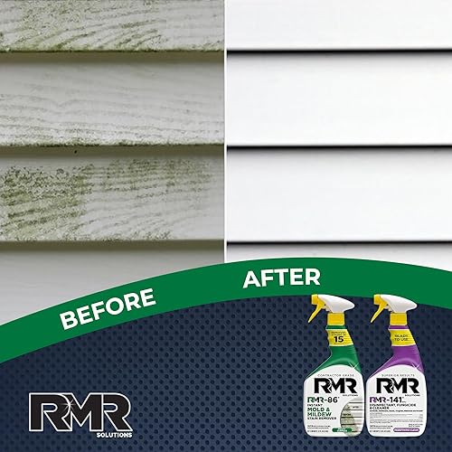 Miniatura 4 de RMR Brands Paquete de eliminación de moho y manchas de bricolaje, kit completo de eliminación de moho y prevención de moho, aerosol desinfectante,